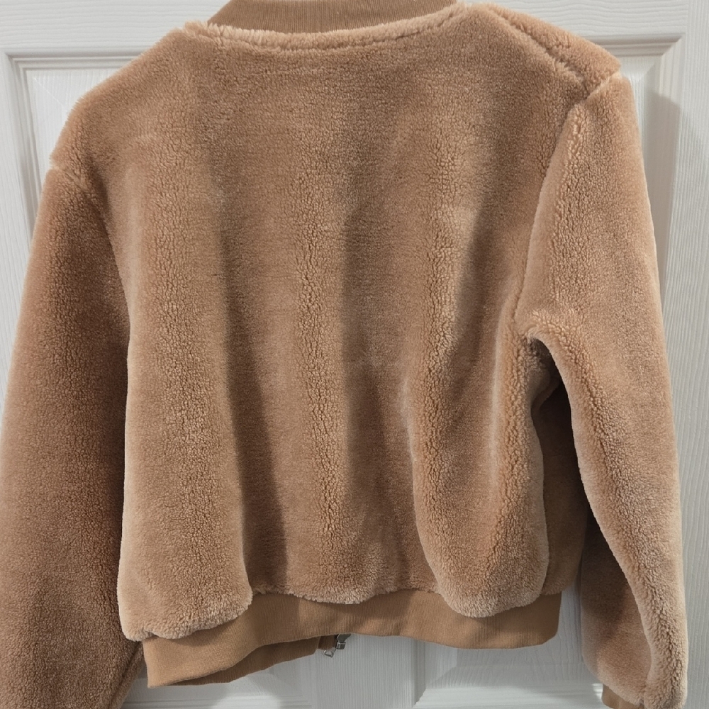 Cropped Bomber Jacket - Picture 3 of 4